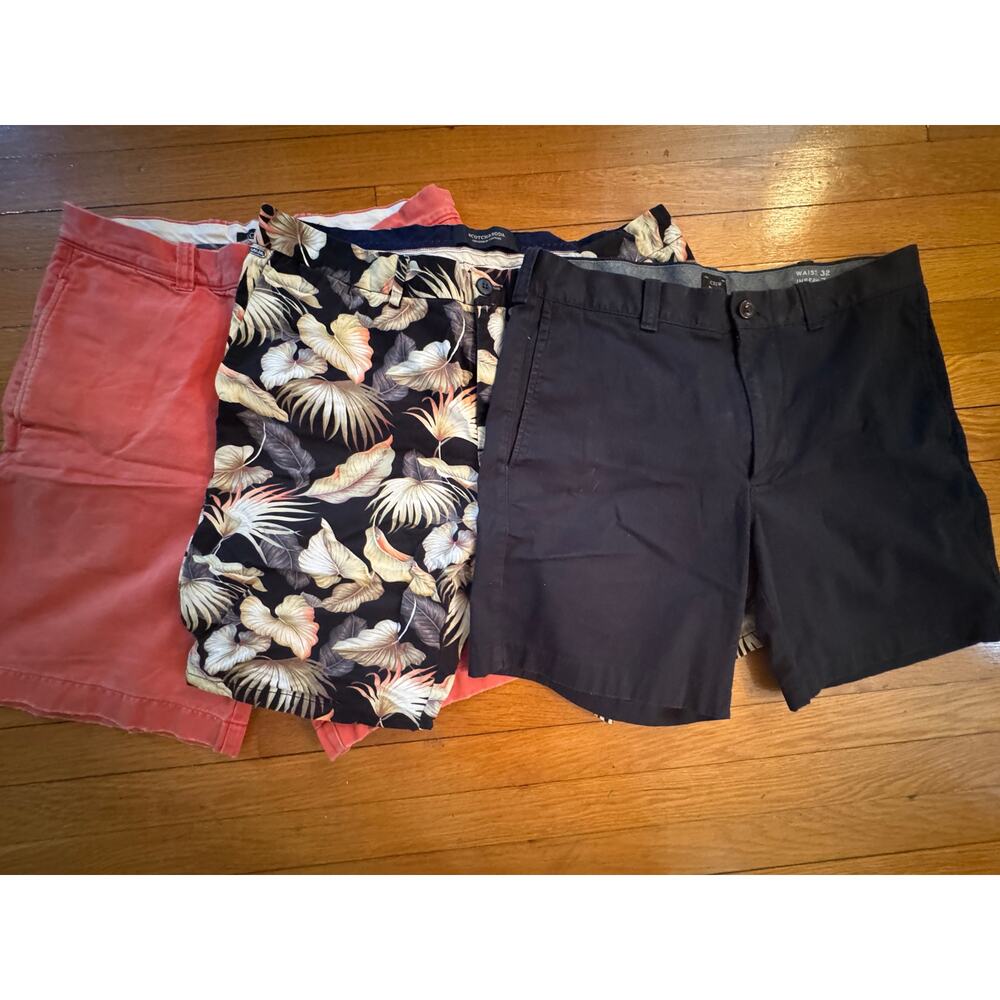 Mens Size 32 J.Crew & Scotch & Soda Shorts - 3pc Lot